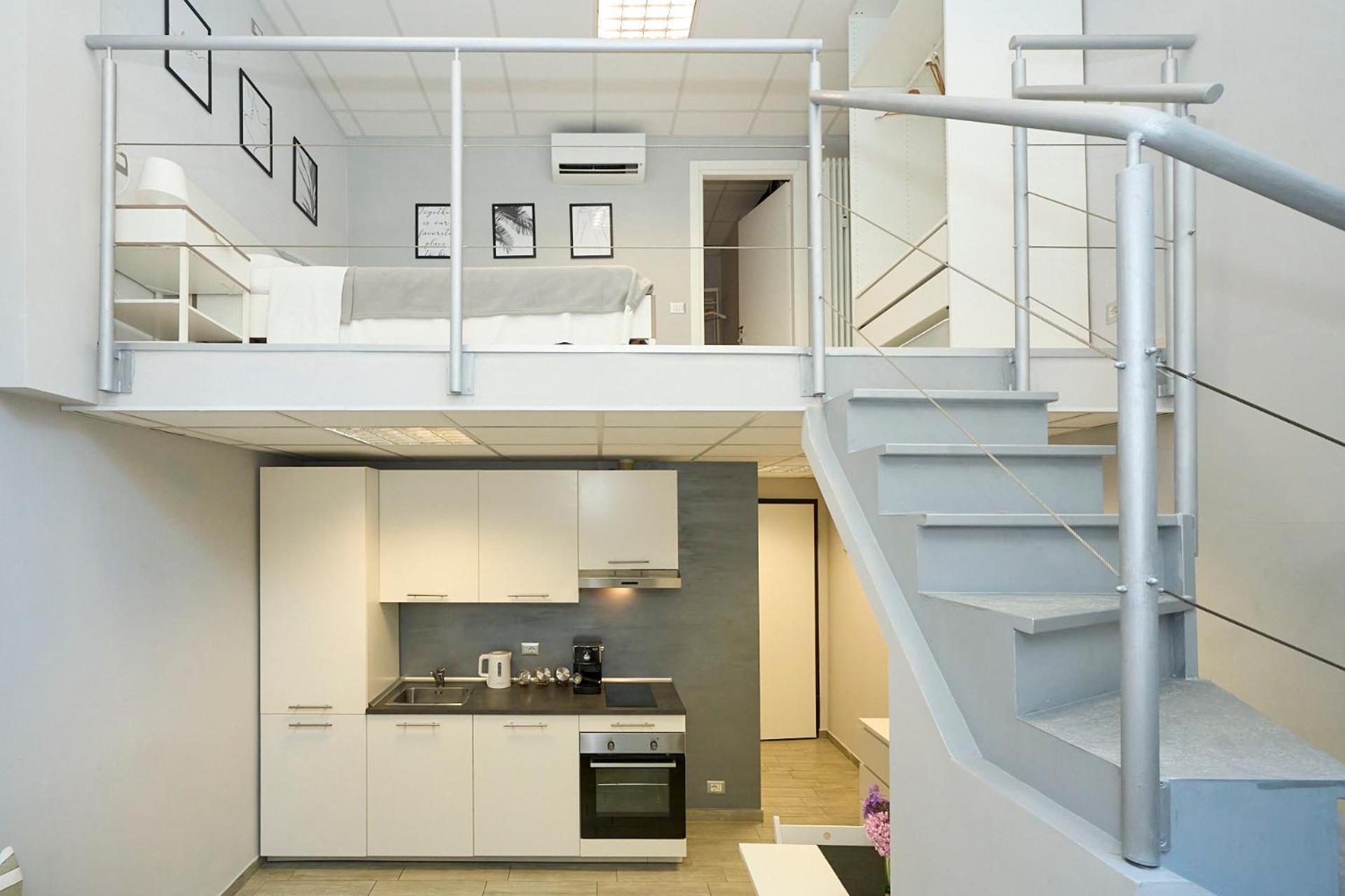 Design White Loft - Ac Wifi 10 Minutes From Duomo Appartement Milaan Buitenkant foto