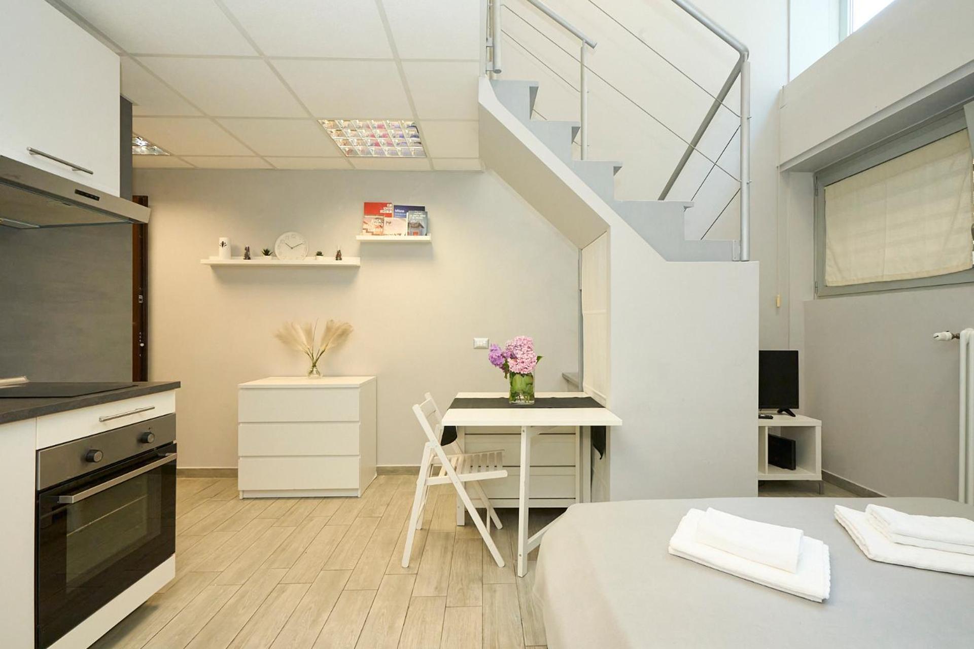 Design White Loft - Ac Wifi 10 Minutes From Duomo Appartement Milaan Buitenkant foto
